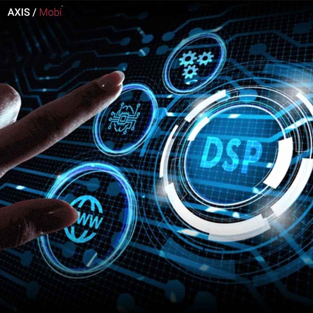 Illustration depicting the advantages of using DSPs for marketers in the digital advertising landscape.